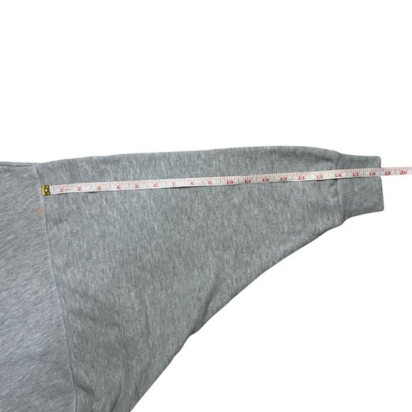 Zara x Disney Mickey Mouse Glitch Collection Women’s Gray Crop Sweatshirt Medium - Picture 9 of 11